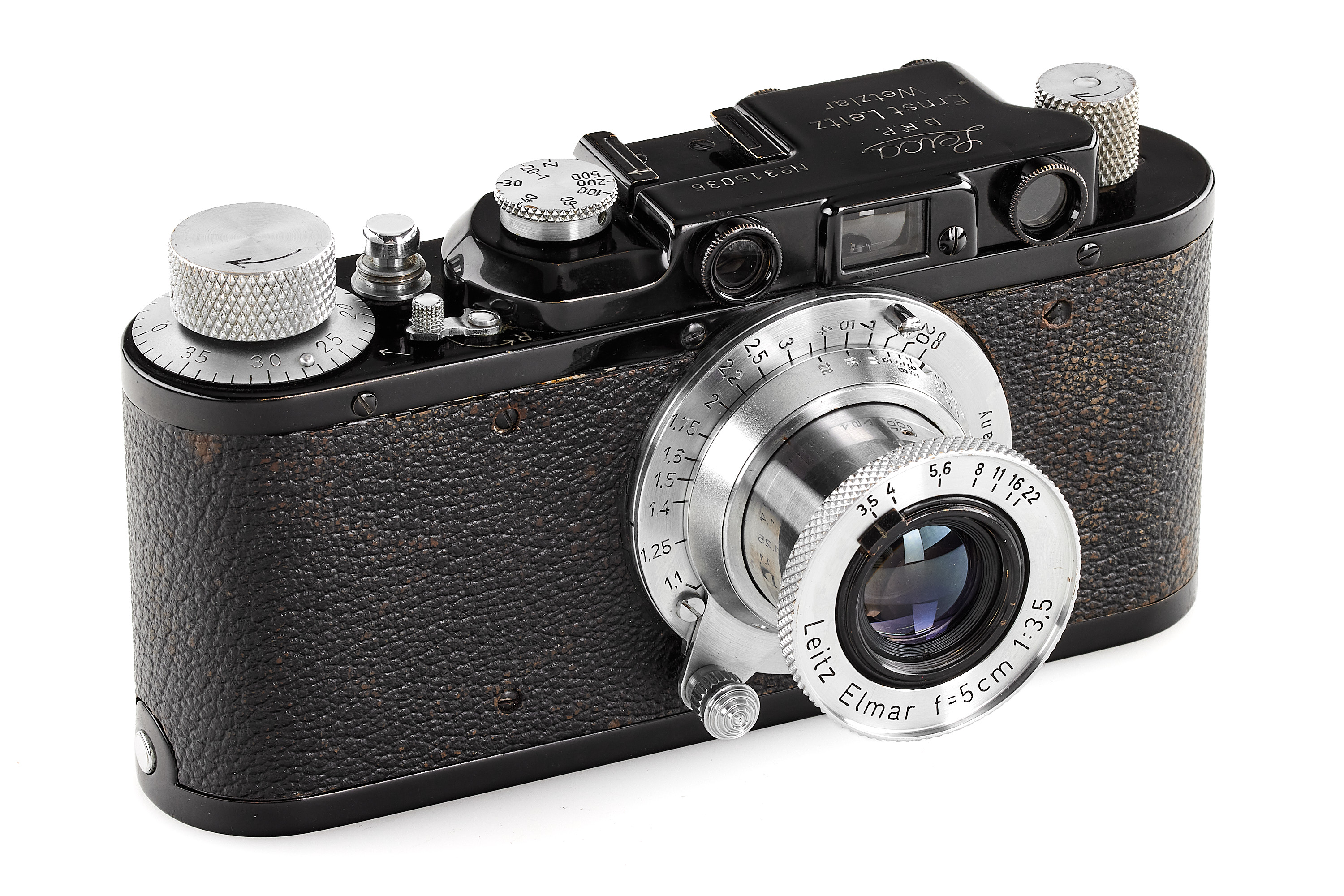 Leica II Mod. D black/chrome