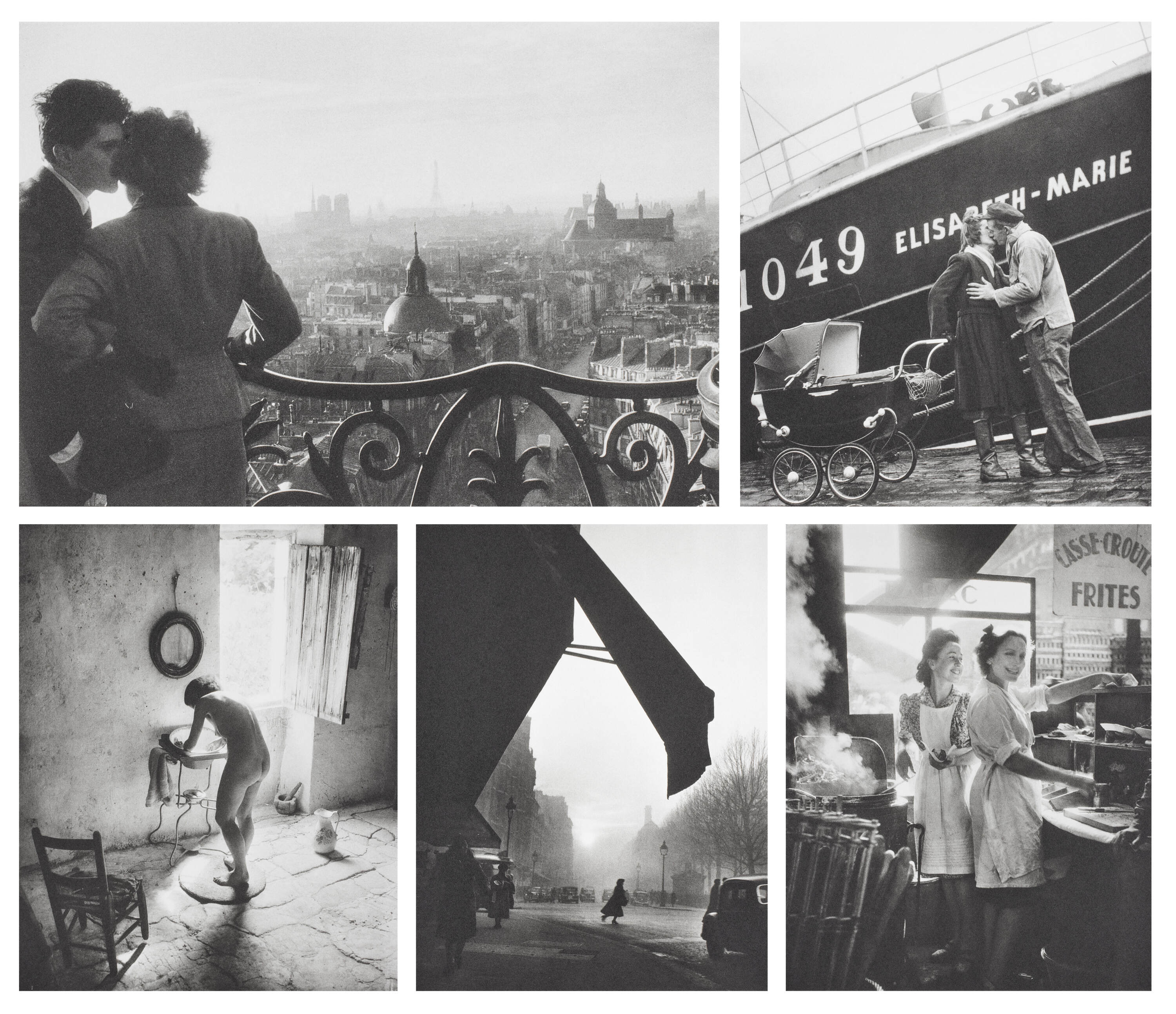WILLY RONIS (1910–2009) - Portfolio mit 12 Lichtdrucken / Portfolio with 12 Collotype Plates, 1940s-1950s