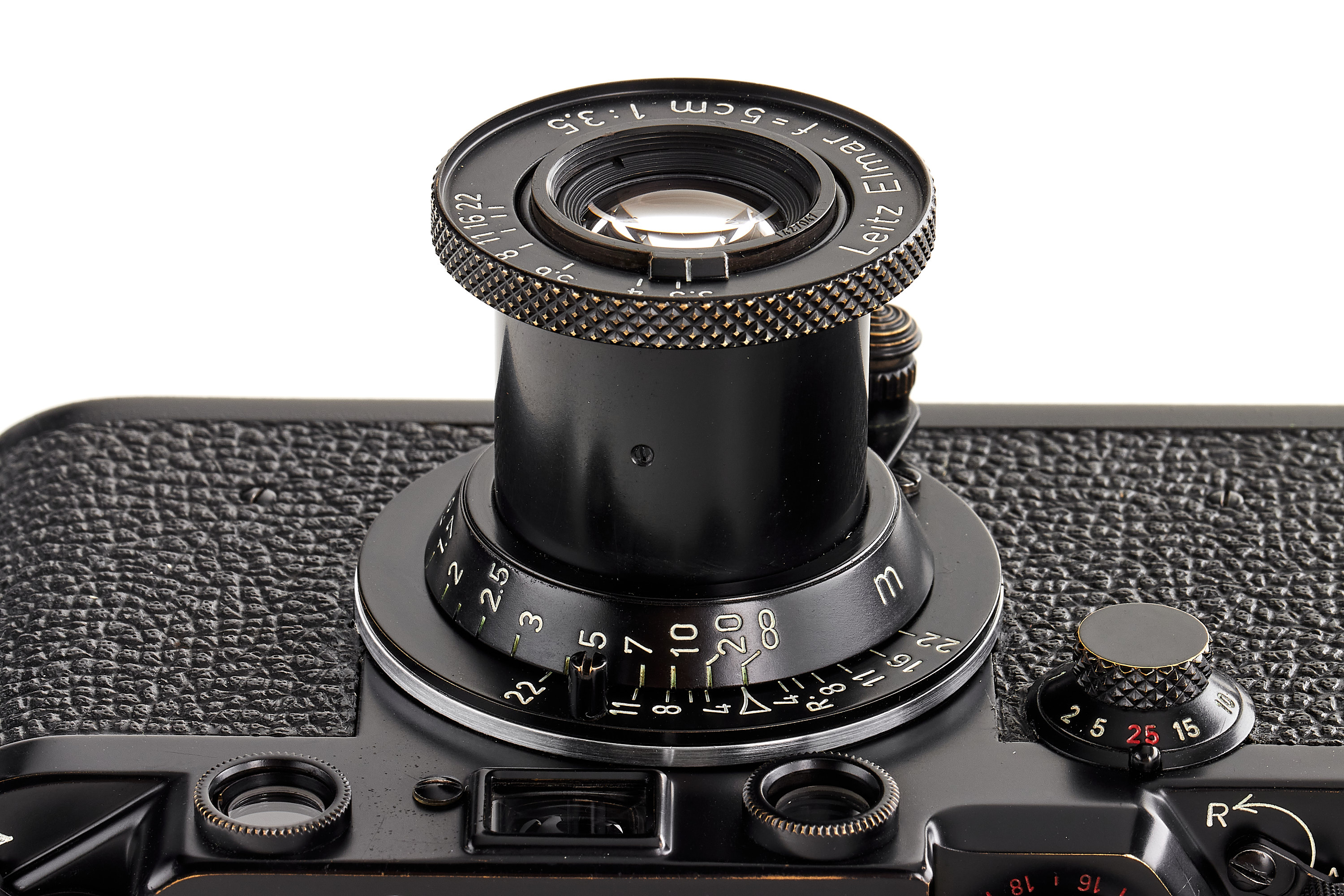 Leica IIIf Black Paint Swedish Army *