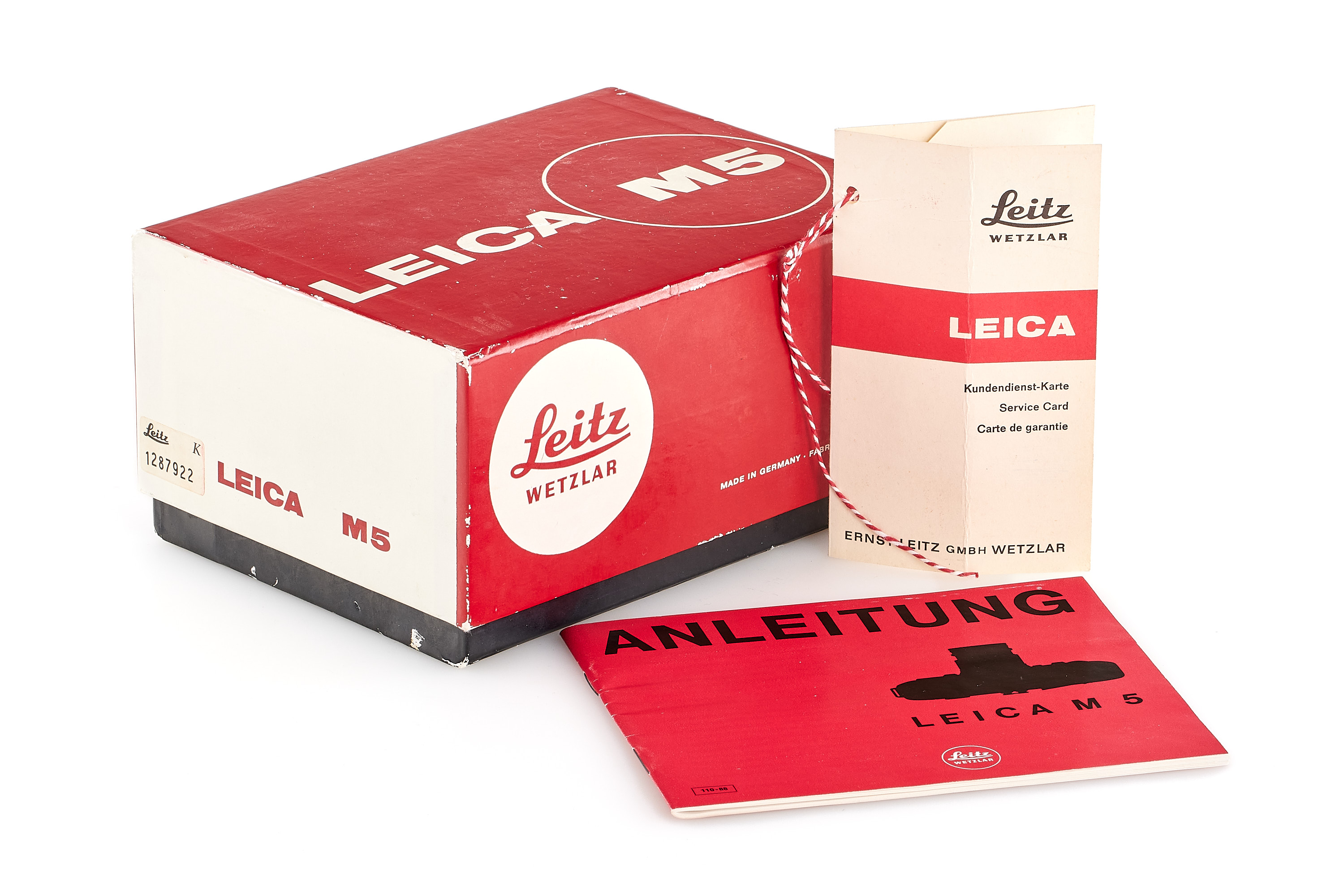 Leica M5 black 2 lugs