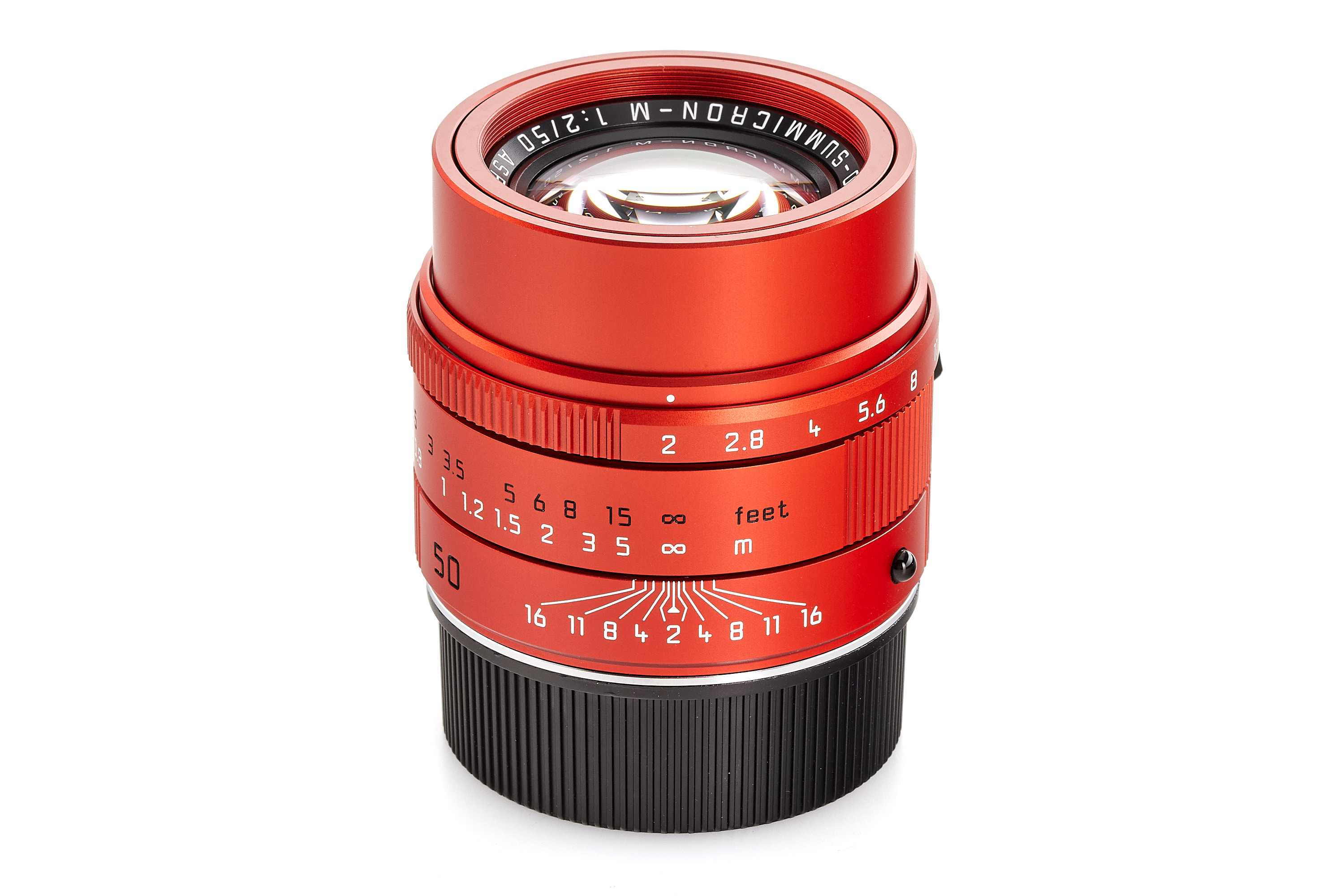 Leica APO-Summicron-M 2/50mm ASPH. Red Anodized Prototype *
