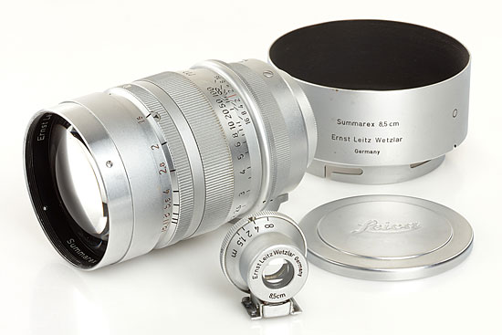 Summarex 1.5/8.5cm chrome