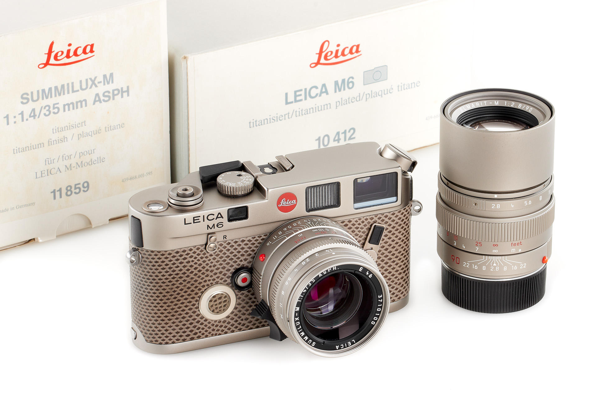 Leica M6 Titan outfit The First Leica M6 Titan outfit The First