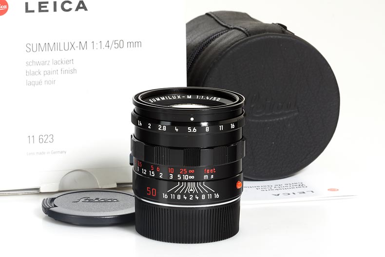 Summilux-M  1.4/50mm black paint