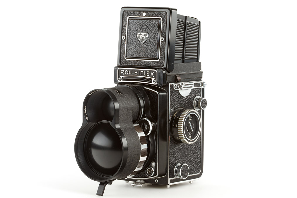 Rolleiflex 2.8 Attrappe + Mutar 1.5x Attrappe