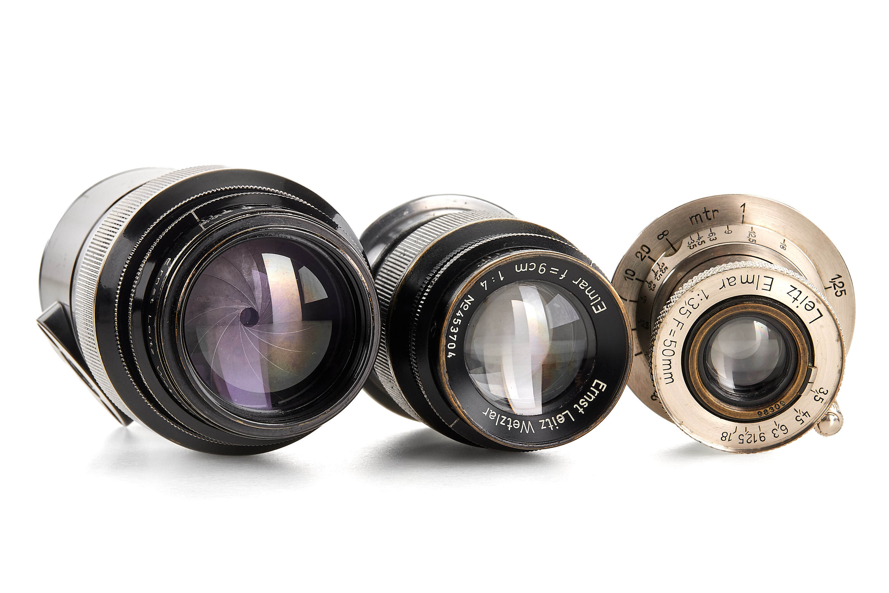 Leica M39 Elmar Lenses Set