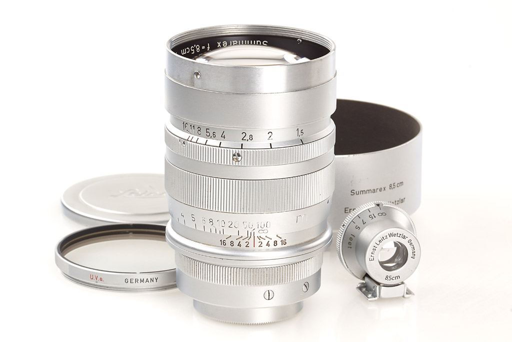 Summarex 1.5/8.5cm chrome