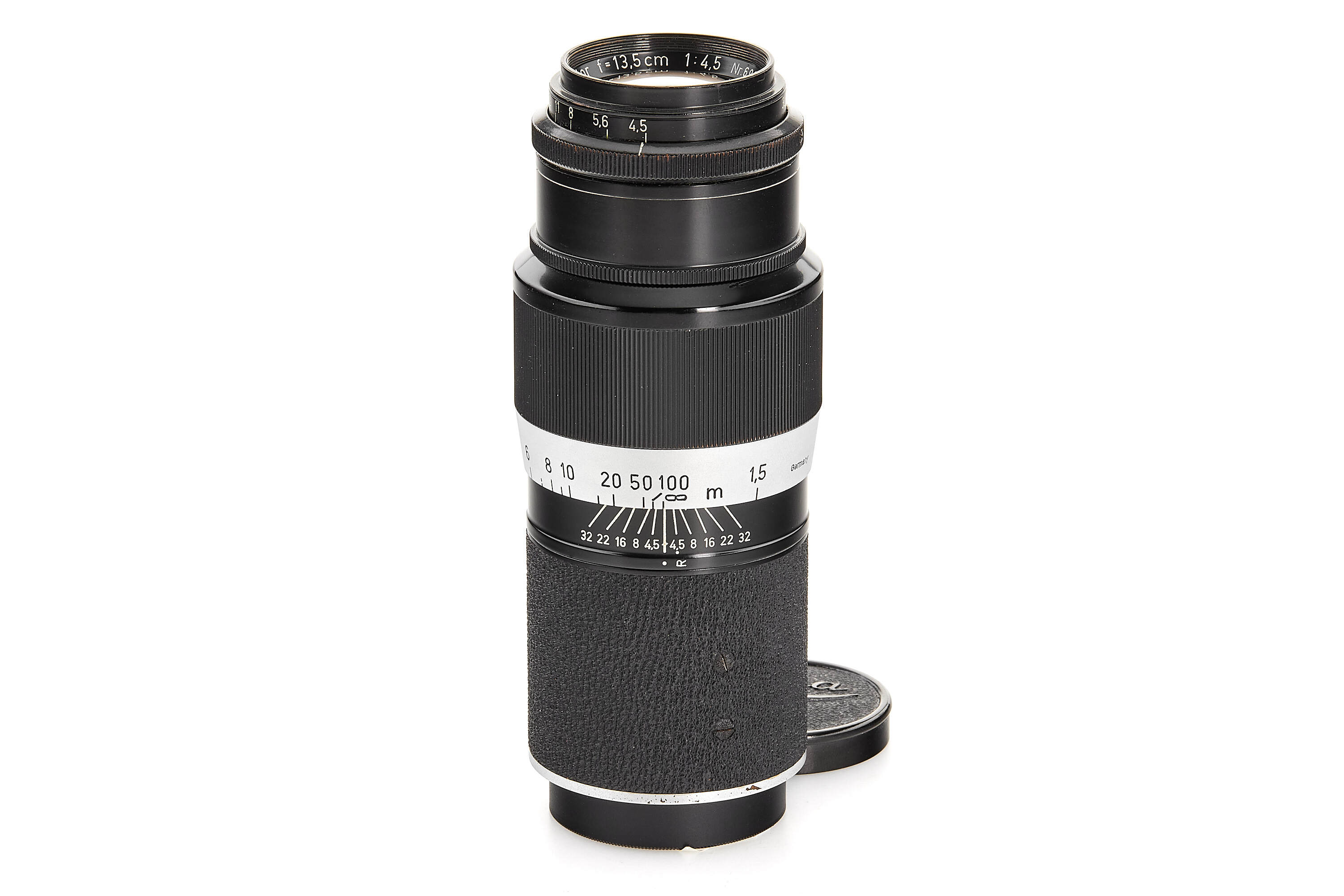 Hektor 4.5/13.5cm black/chrome