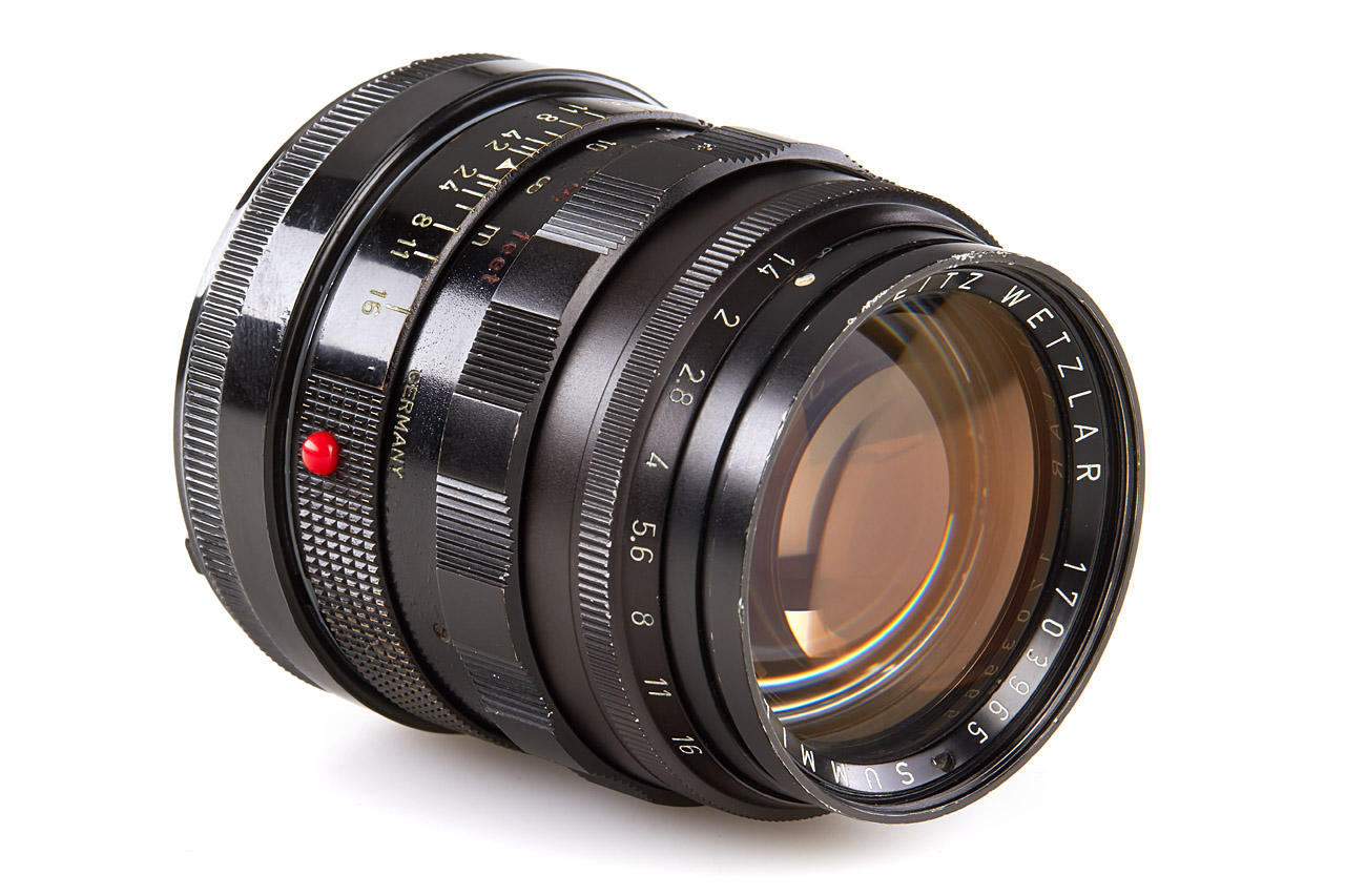 Summilux 1,4/50mm black paint *