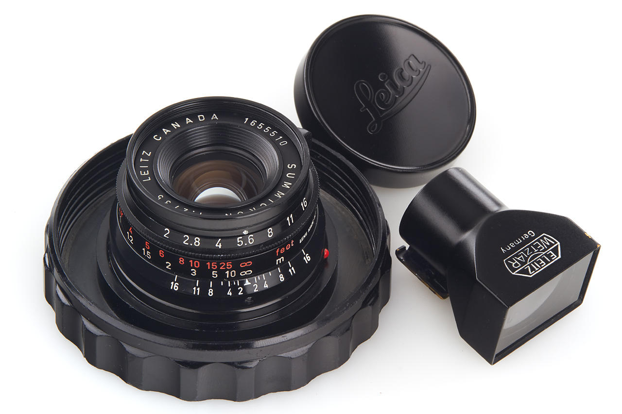 Summicron 2/35mm black paint M2