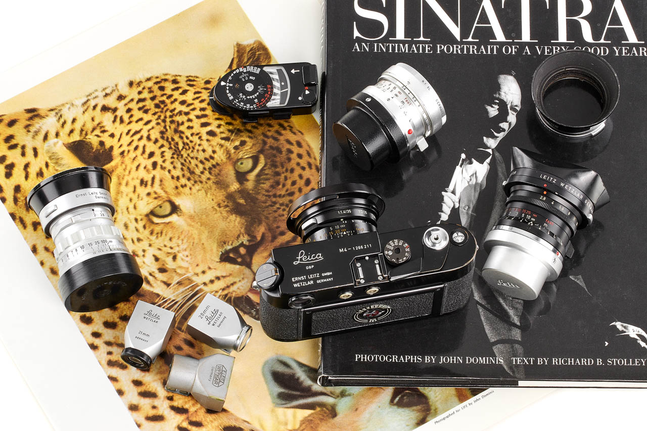 Leica M4 black paint 'John Dominis' * Leica M4 black paint 'John Dominis' *