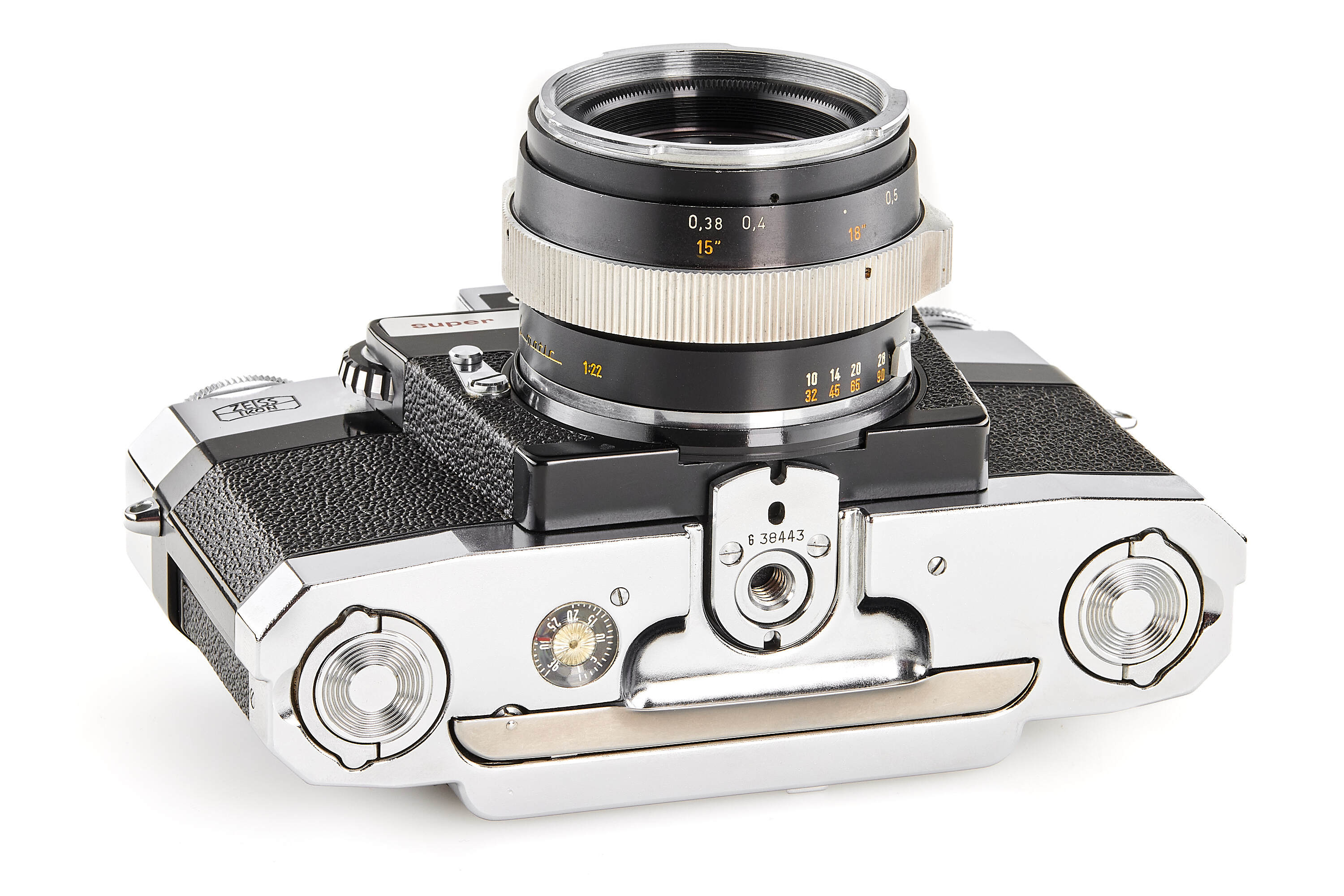 Contarex Super chrome with Planar 2/50mm *