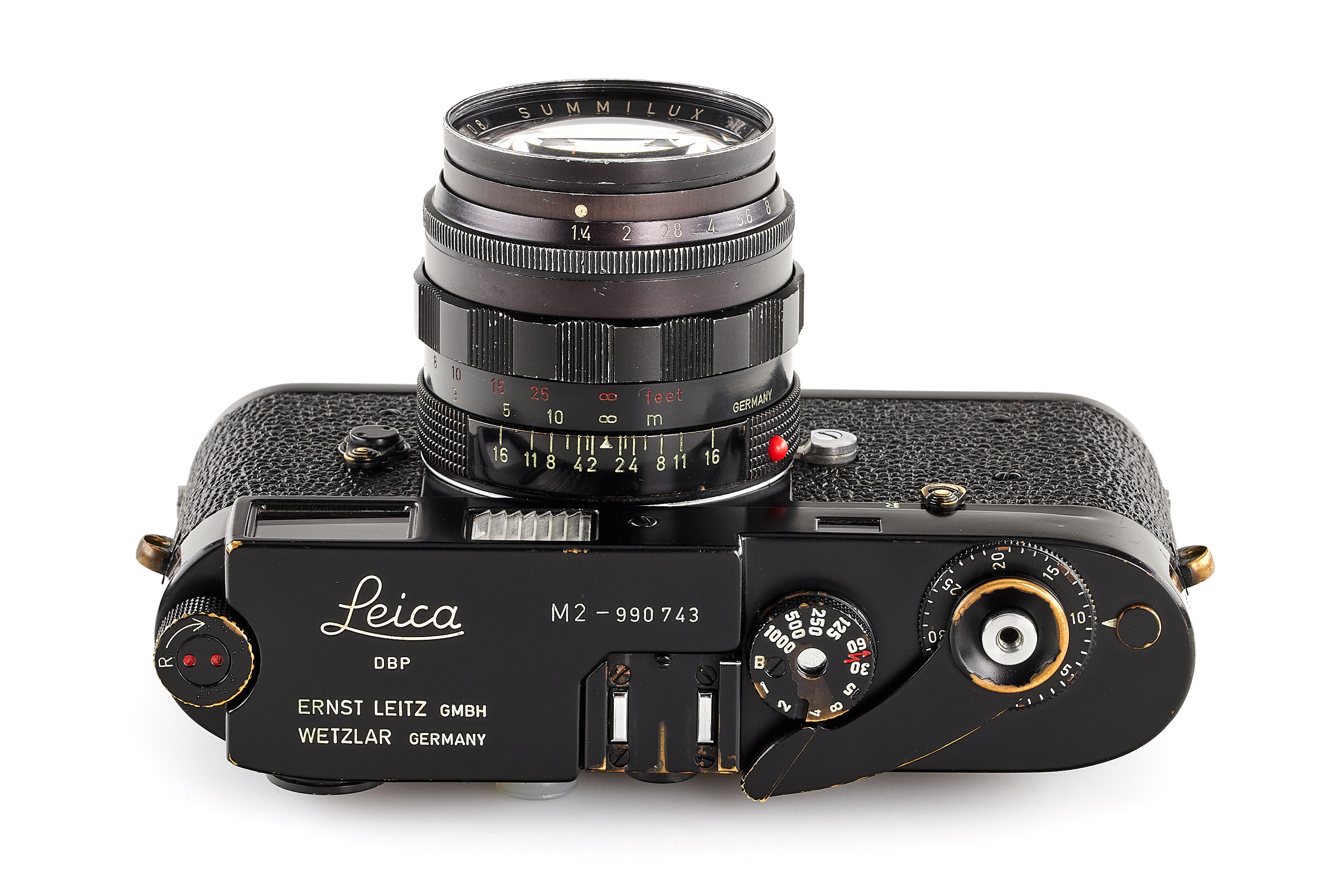 Leica M2 black paint with Summilux 1.4/50mm black paint
