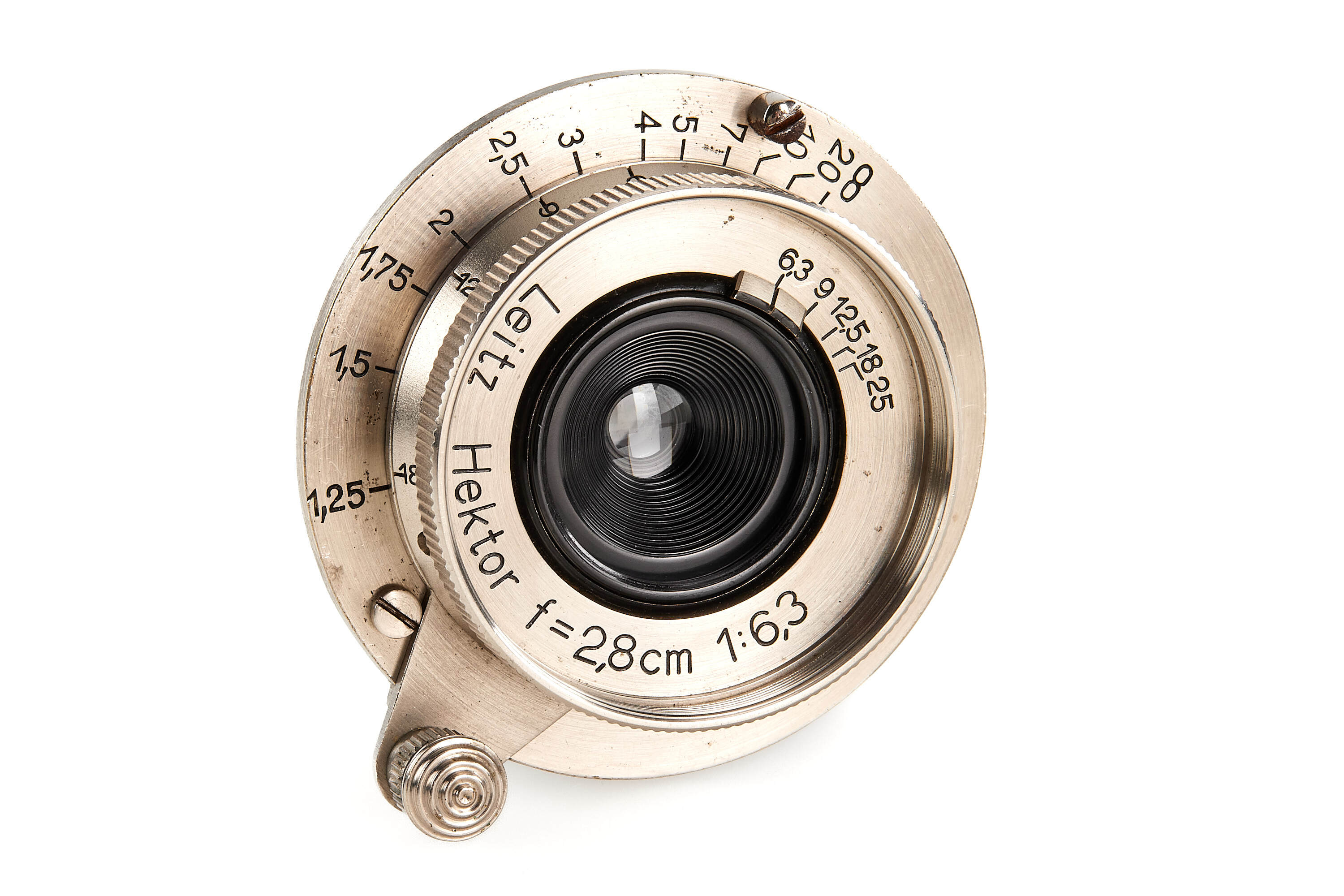Hektor 6.3/2.8cm HOOPY nickel