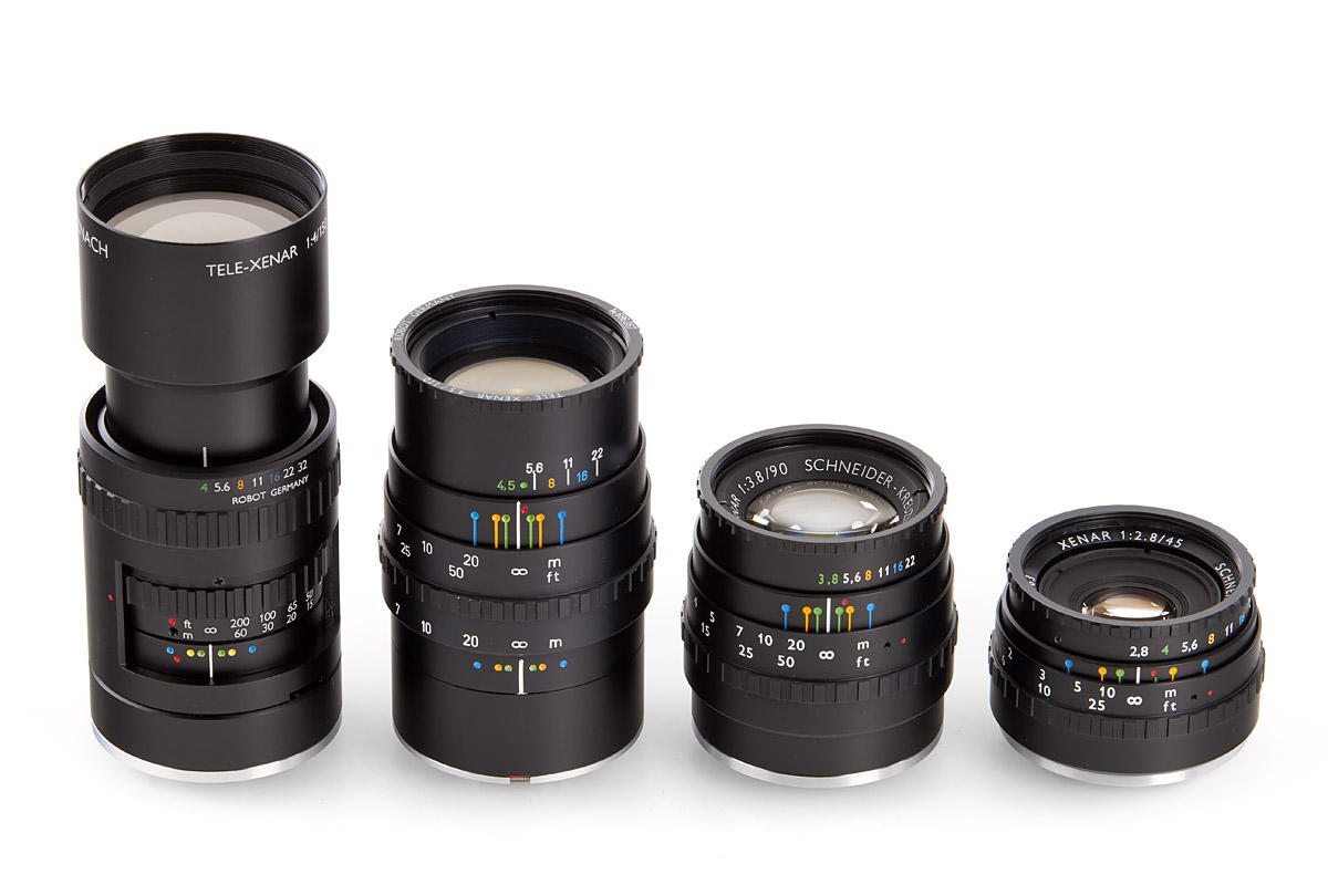 Schneider Lenses f. Robot (various)