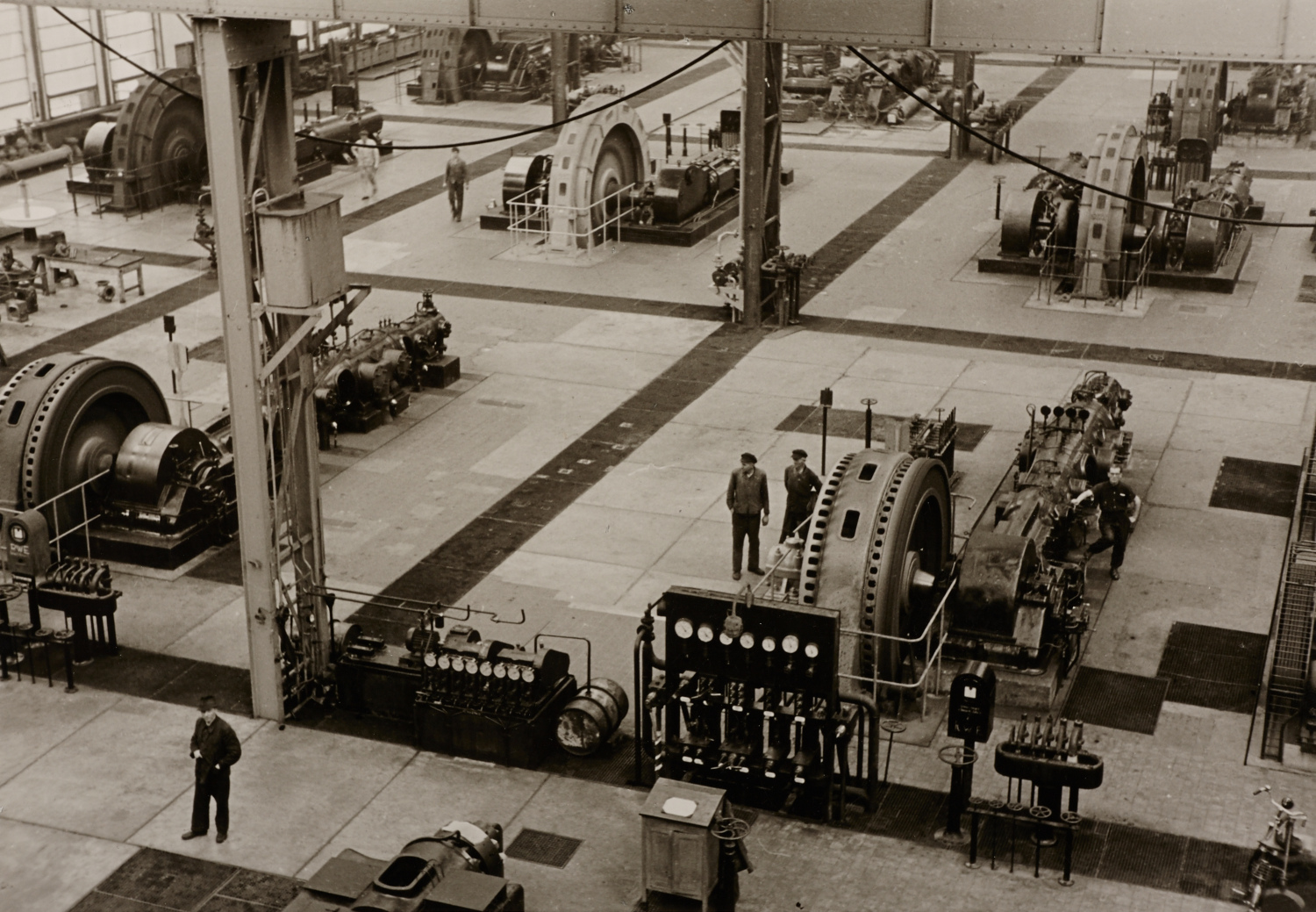 PAUL WOLFF (1887–1951) Machine room,  1950/51 PAUL WOLFF (1887–1951) Machine room,  1950/51