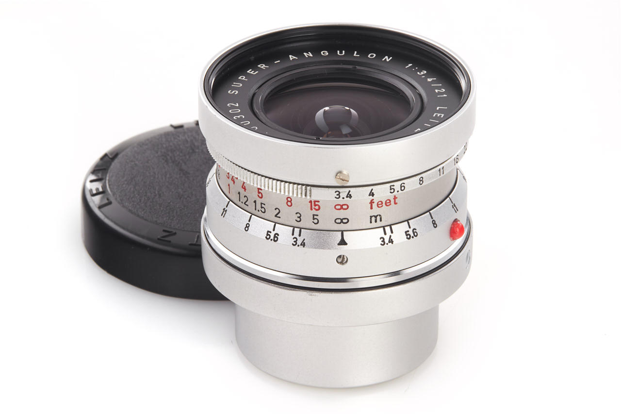 Super Angulon 3.4/21mm chrome Prototype *