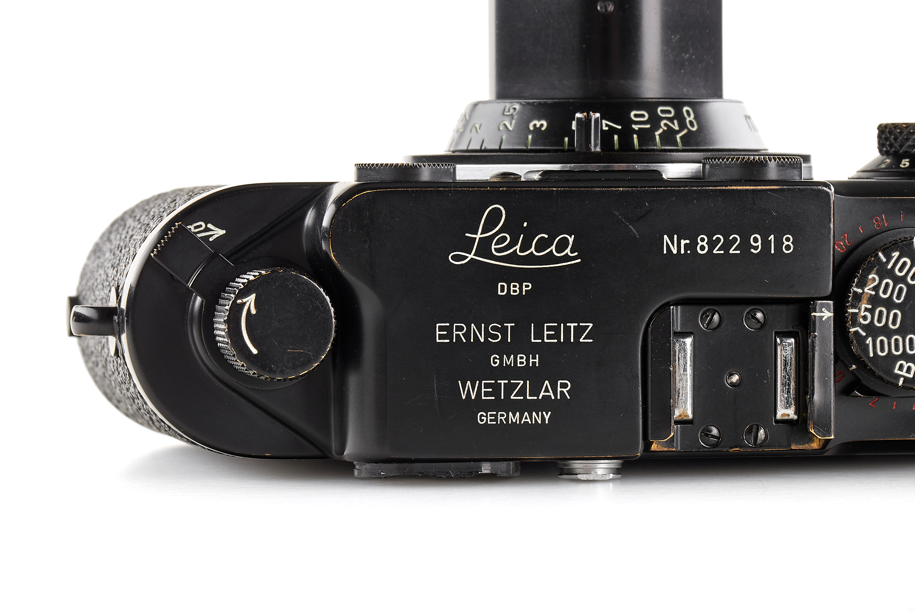 Leica IIIf Black Paint Swedish Army *