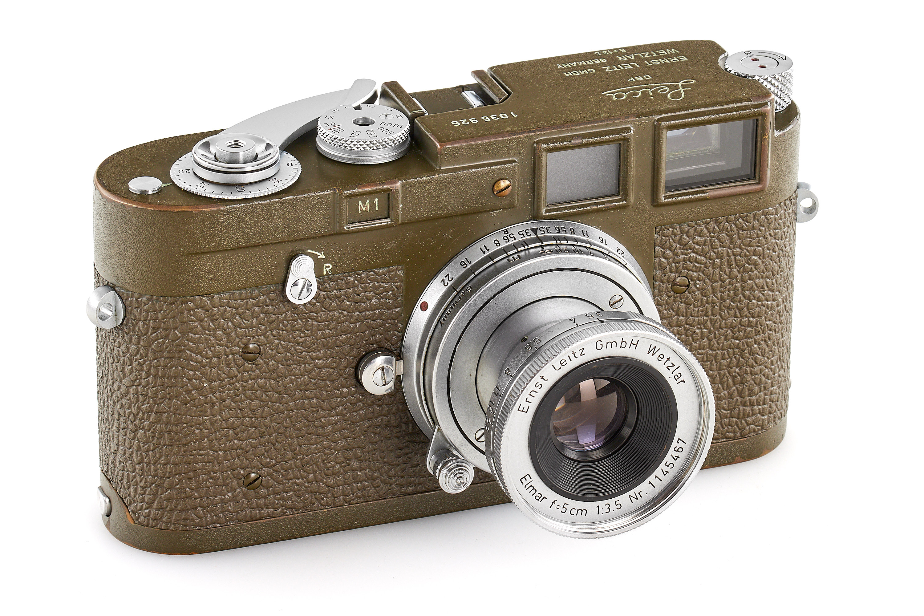 Leica M1 Olive 'Bundeseigentum' *