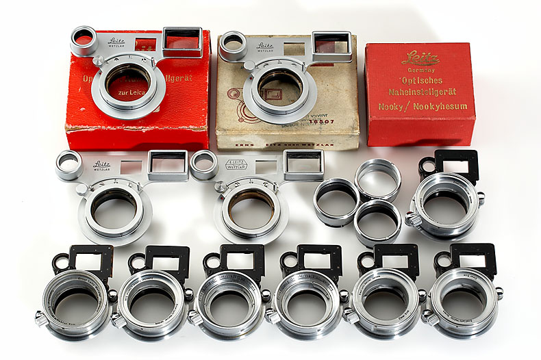 Leitz  Close up attachments (various) Leitz  Close up attachments (various)