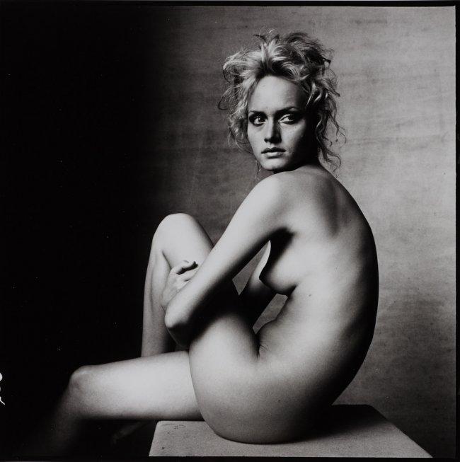 IRVING PENN (1917–2009) Amber Valetta, New York 1996