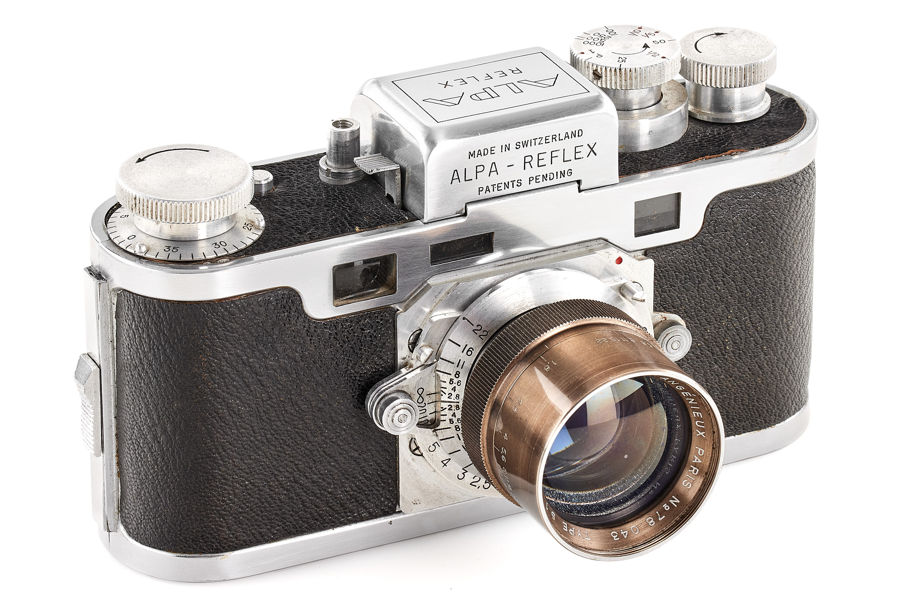 Alpa Reflex with Angénieux Type S1 Alitar 1.8/50mm