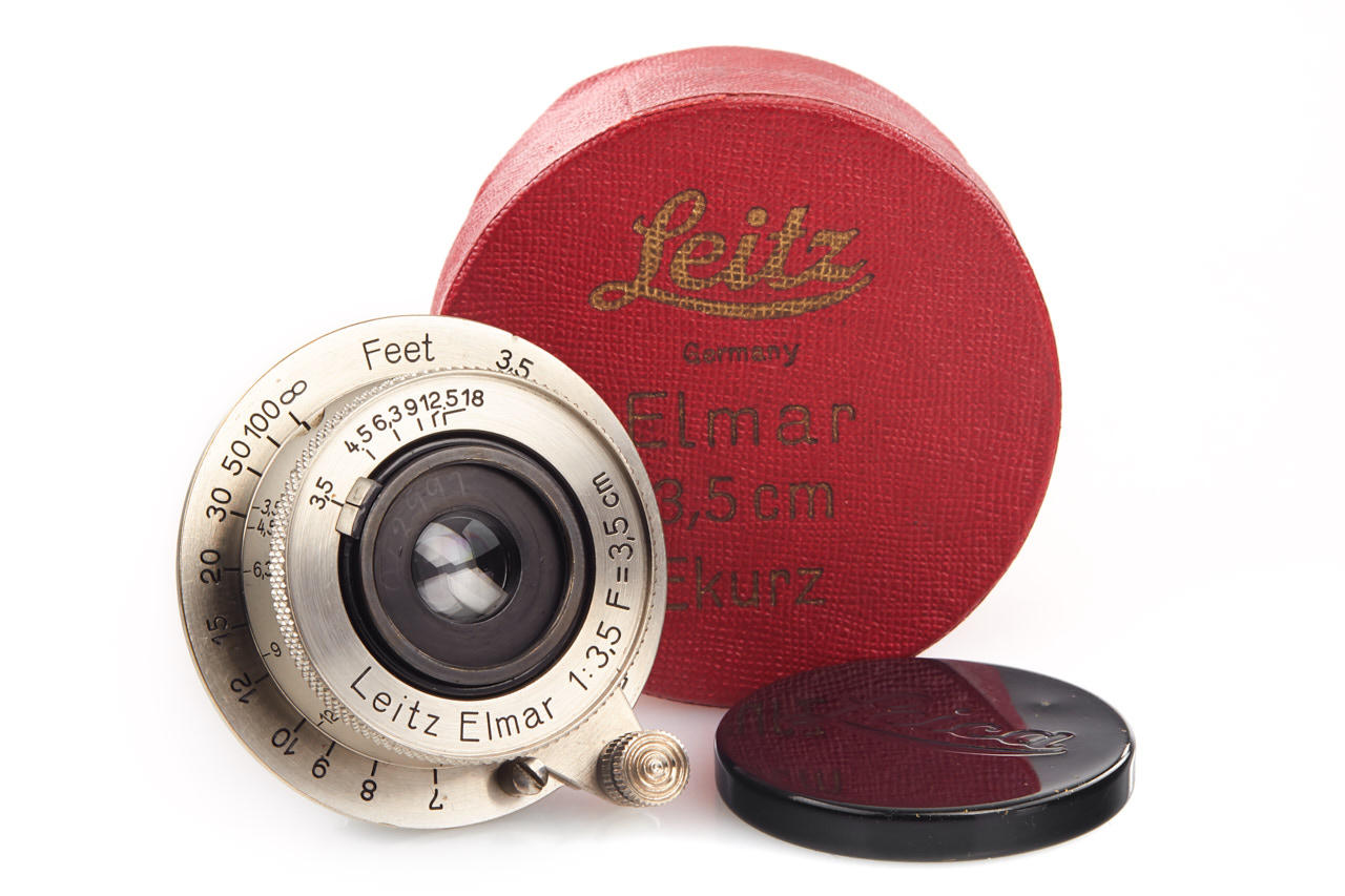 Elmar 3.5/3.5cm nickel *