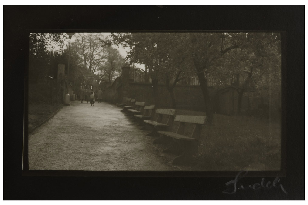 Park scene, Josef Sudek (1896 - 1976)