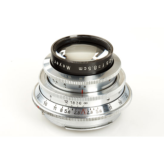 Hugo Meyer  Primotar 2.8/8.5cm