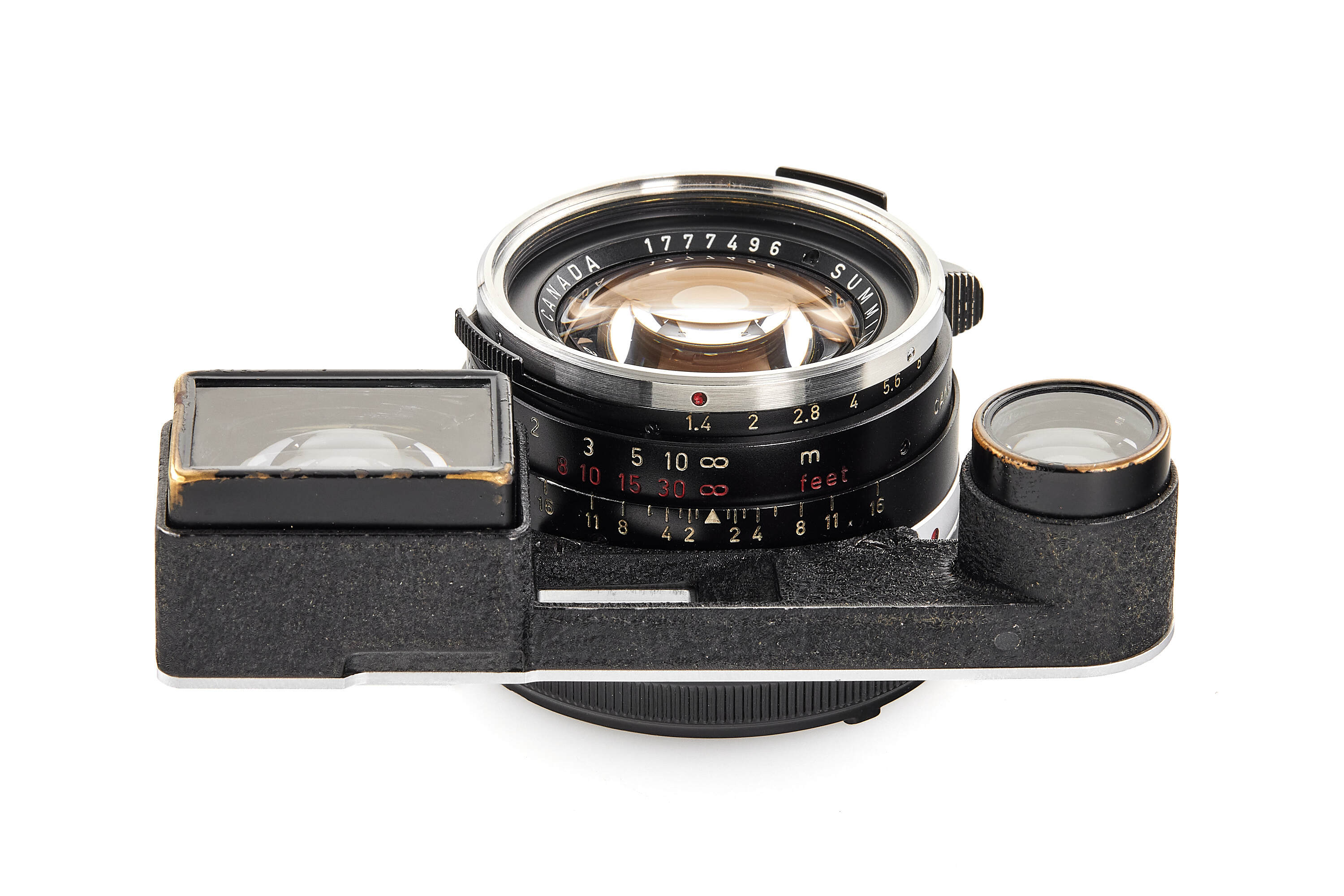 Summilux 1.4/35mm Steel Rim black paint M3