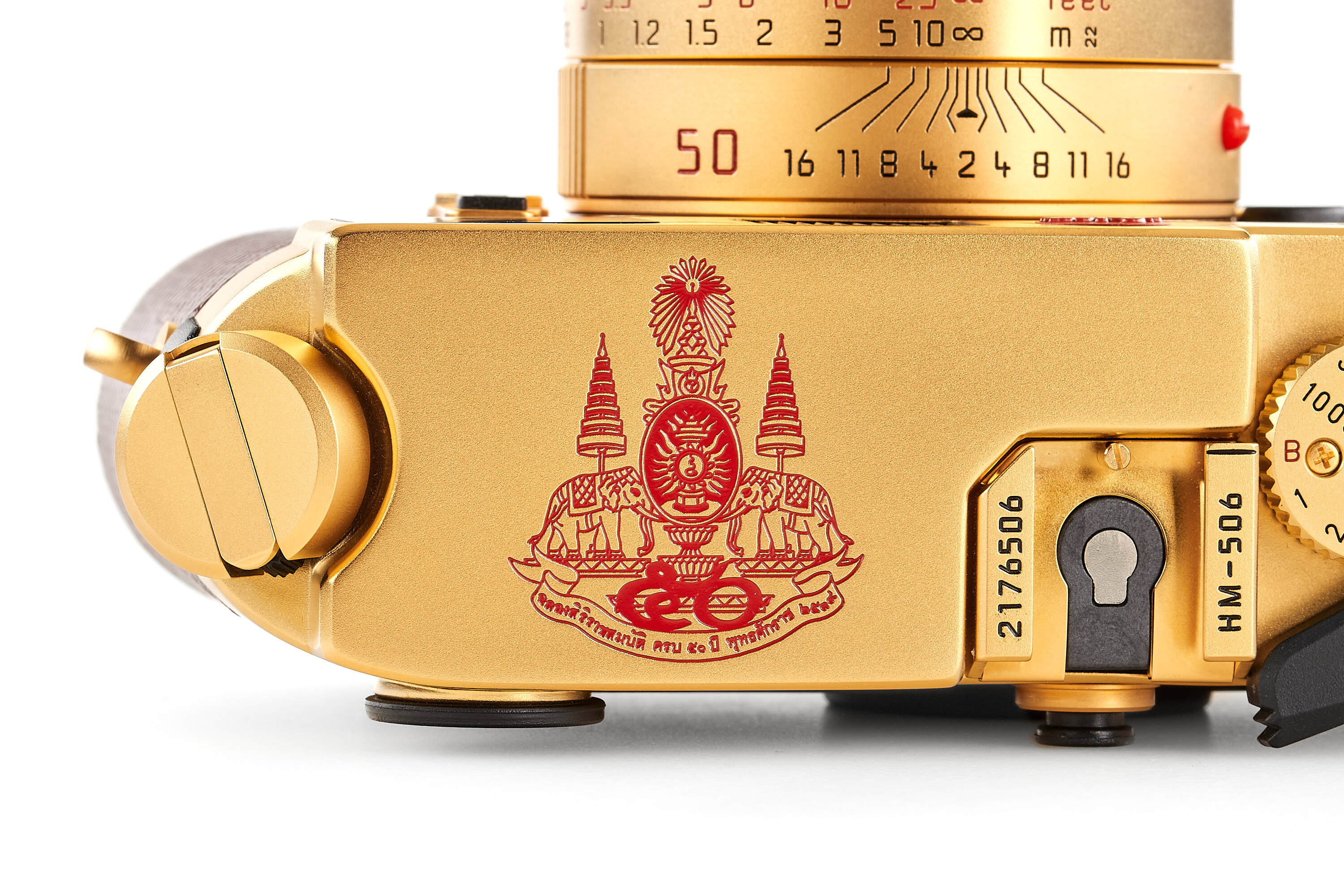 Leica M6 Gold 'King of Thailand' *