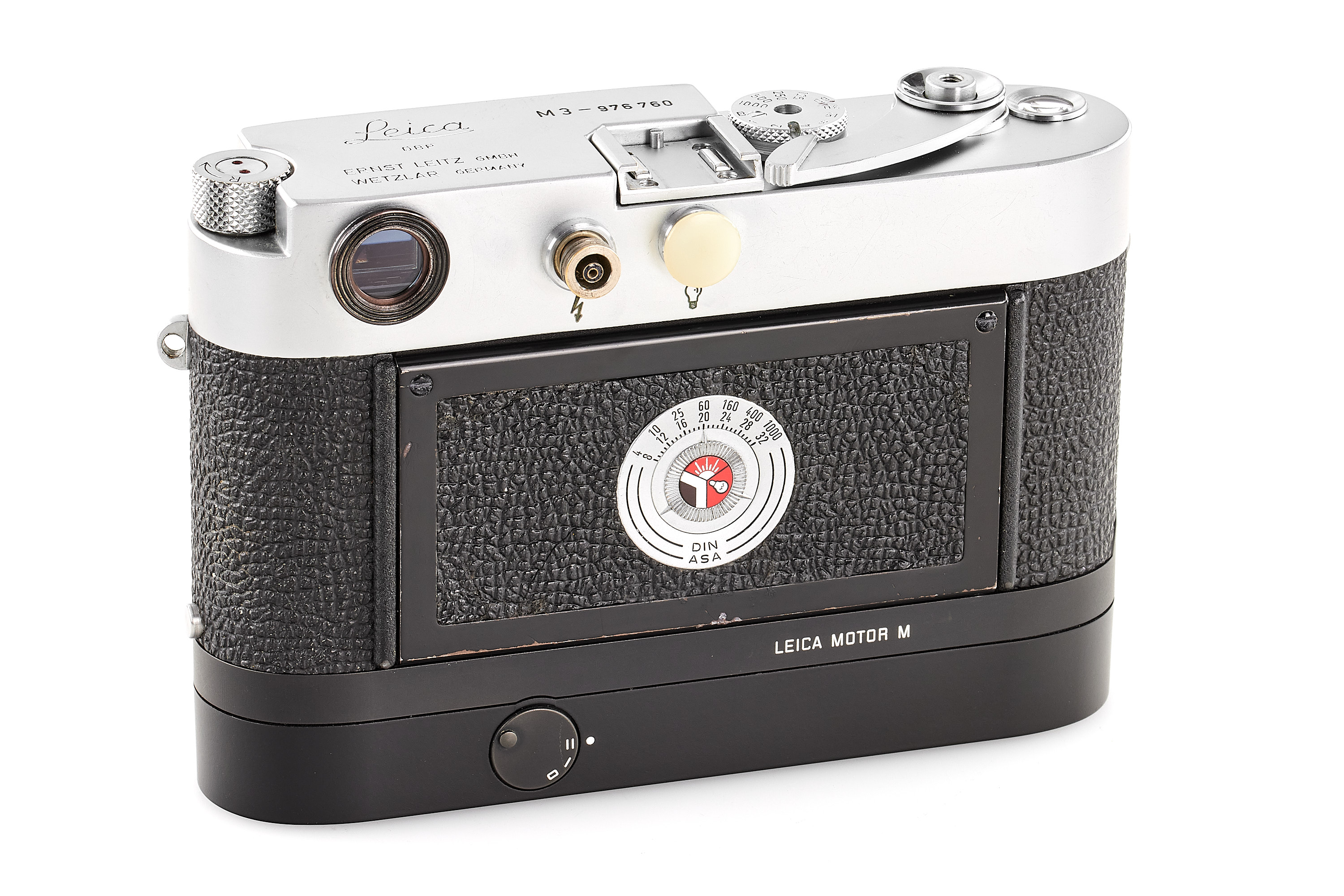 Leica M3 chrome with Leica Motor M *