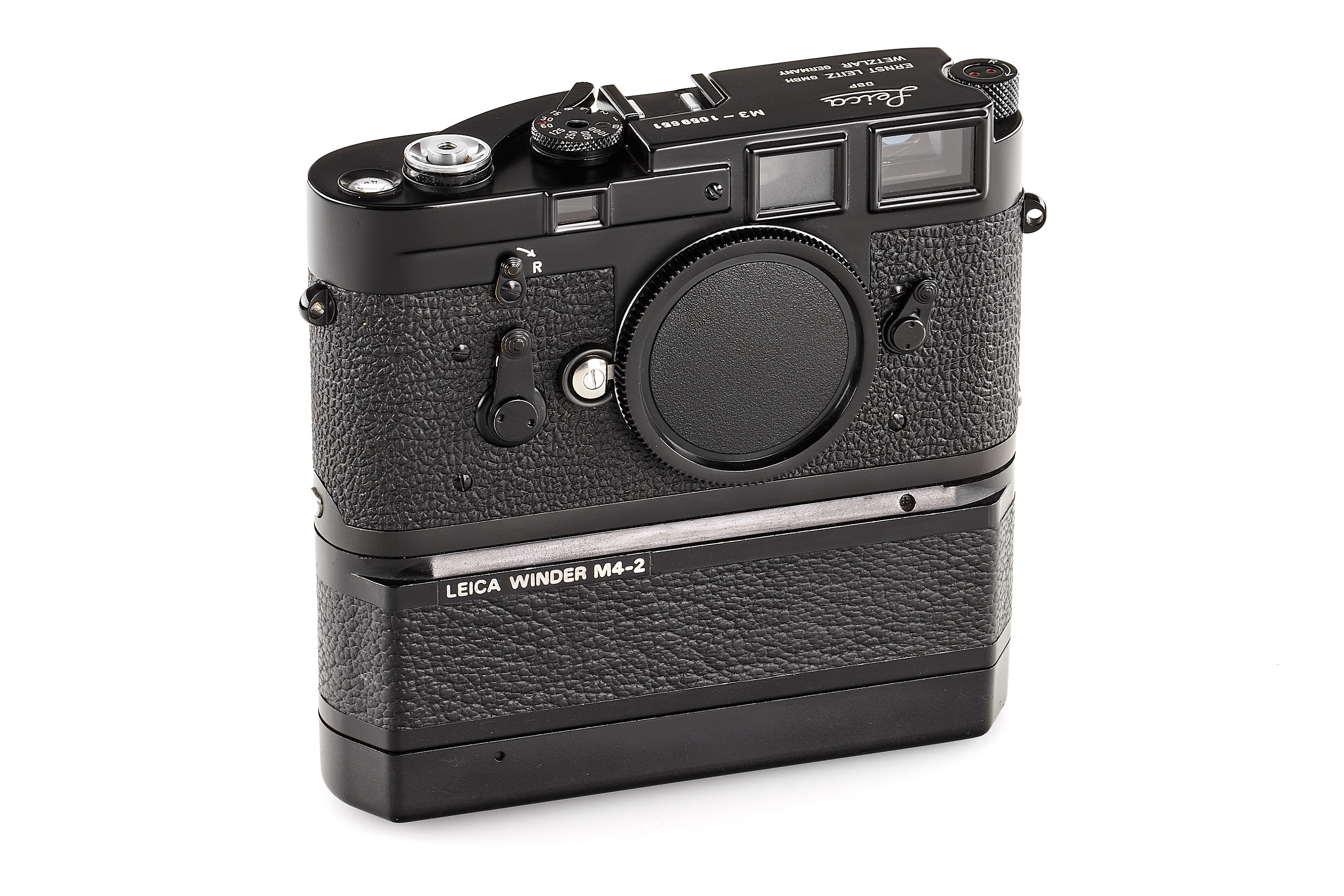 Leica M3 Black Paint Conversion