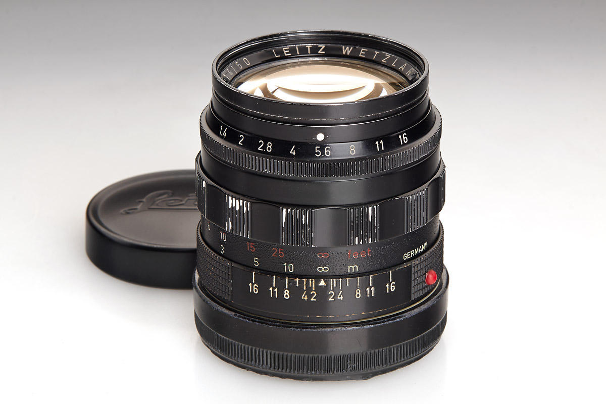 Summilux 1.4/50mm black paint