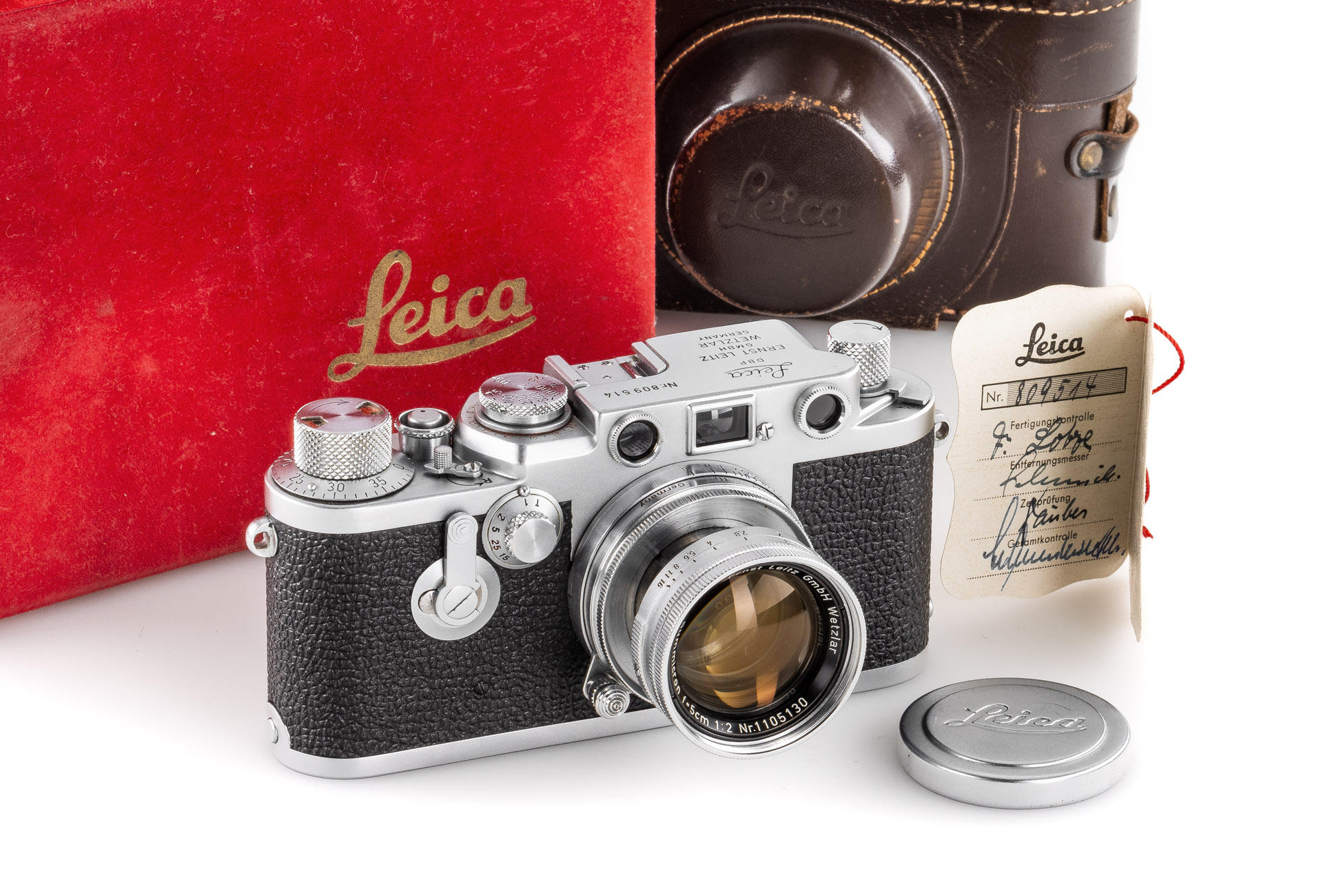 Leica IIIf Red Dial outfit Leica IIIf Red Dial outfit