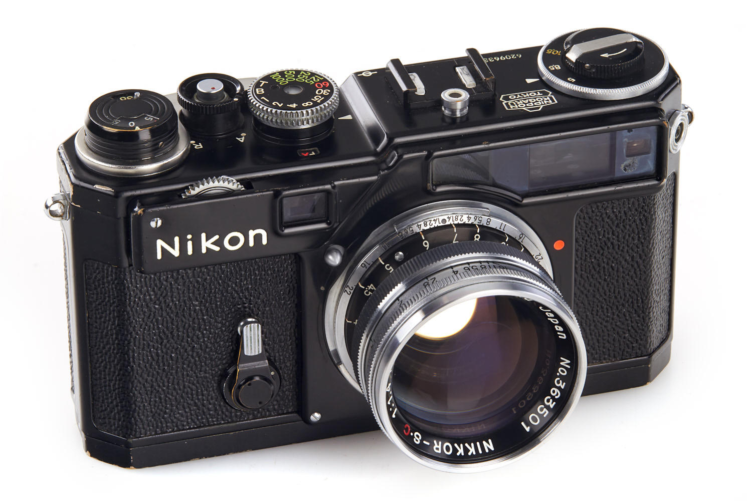 Nikon SP black paint