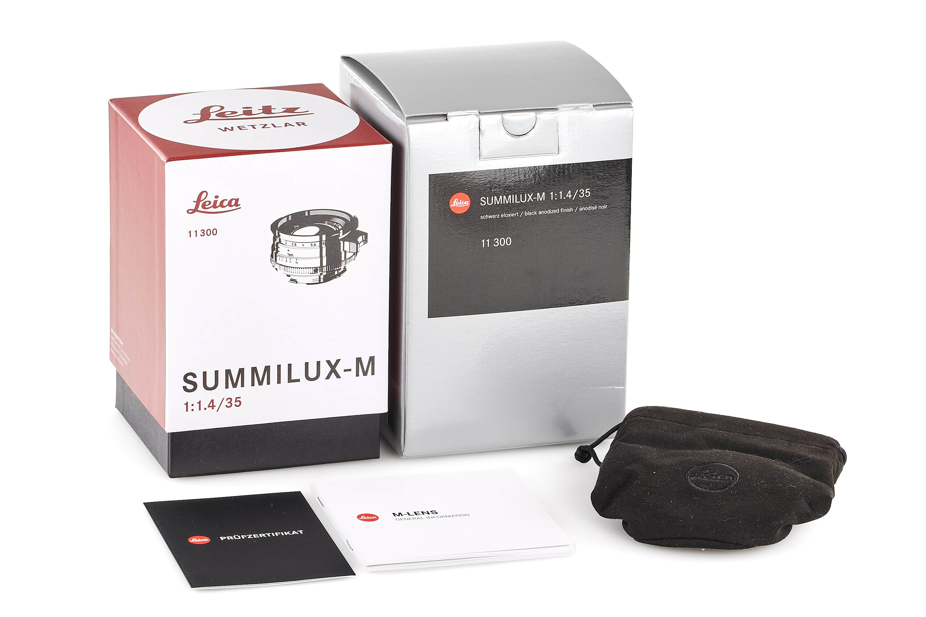 Summilux-M 1.4/35mm 11300 limited edition Black Steel Rim *