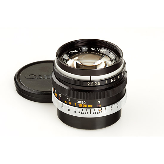 Canon  Lens 2.2/50mm black