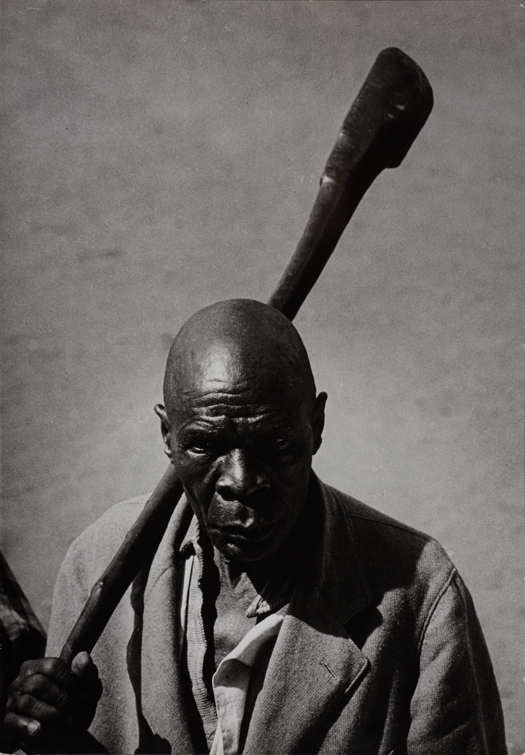 GEORGE RODGER (1908–1995) ‘The Royal Executioner of the Bunyoro tribe with his symbolic axe’, Uganda 1954
