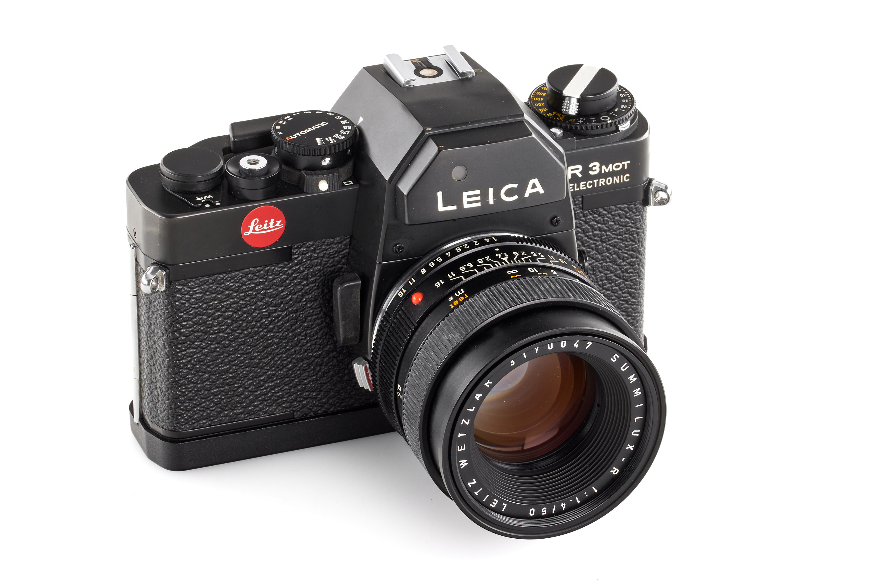 Leica R3 Mot Electronic black outfit