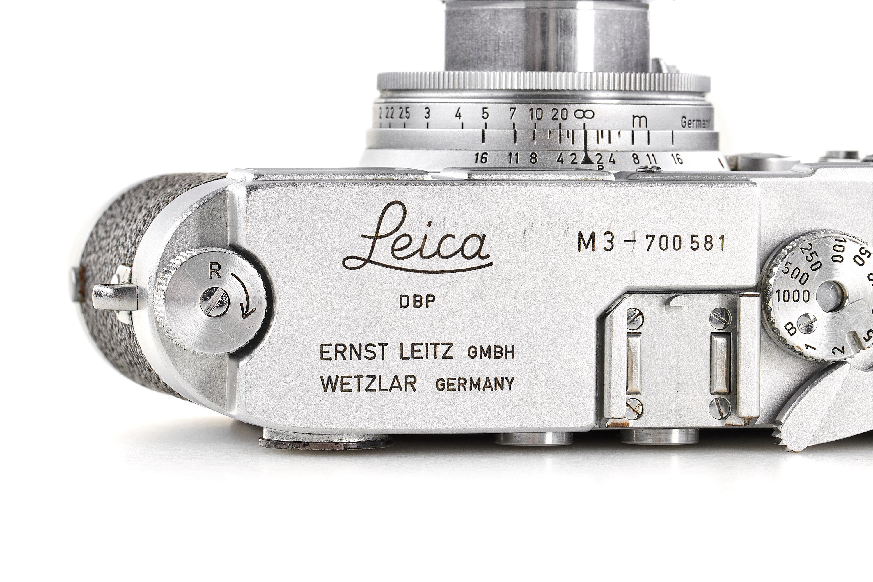 Leica M3 no.700581 First Batch corner *