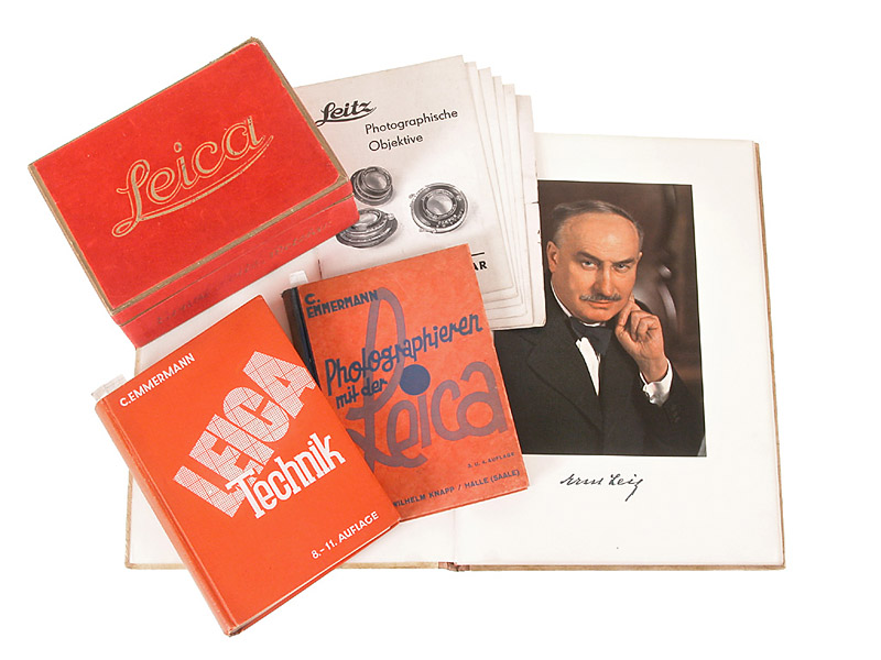 Leitz  literature (various)