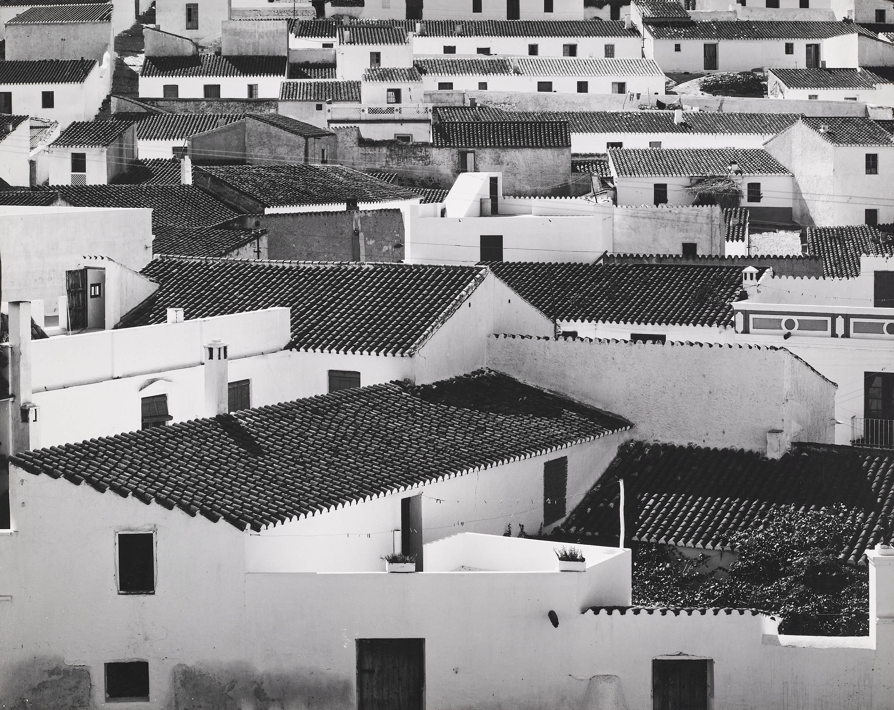 BRETT WESTON (1911–1993) - Rooftops, Spain 1960