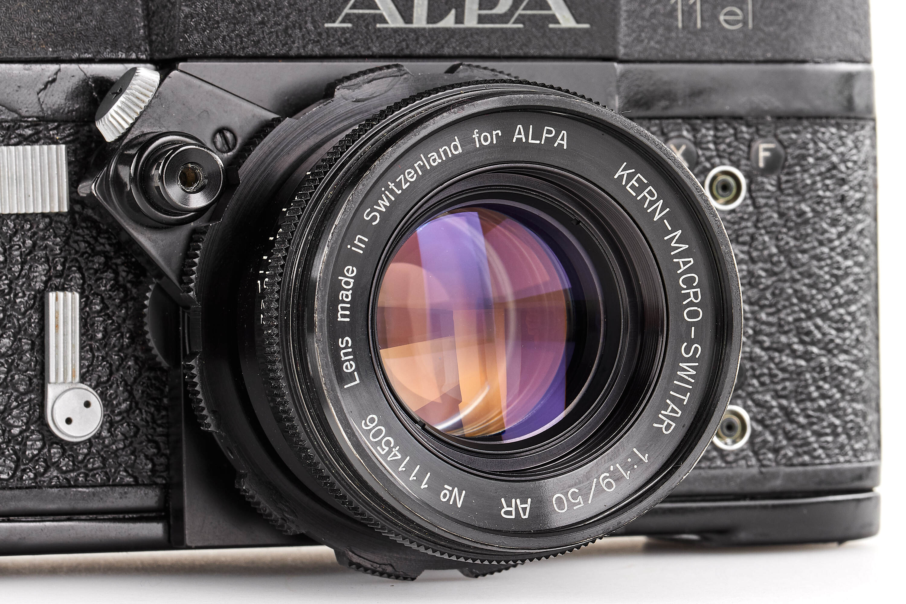 Alpa 11el black with Macro-Switar 1.9/50mm *
