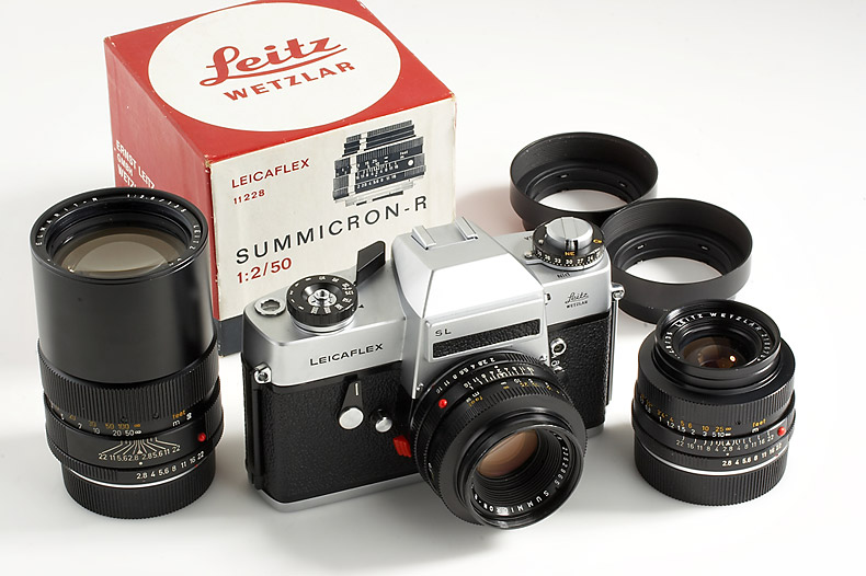 Leicaflex SL  chrome outfit