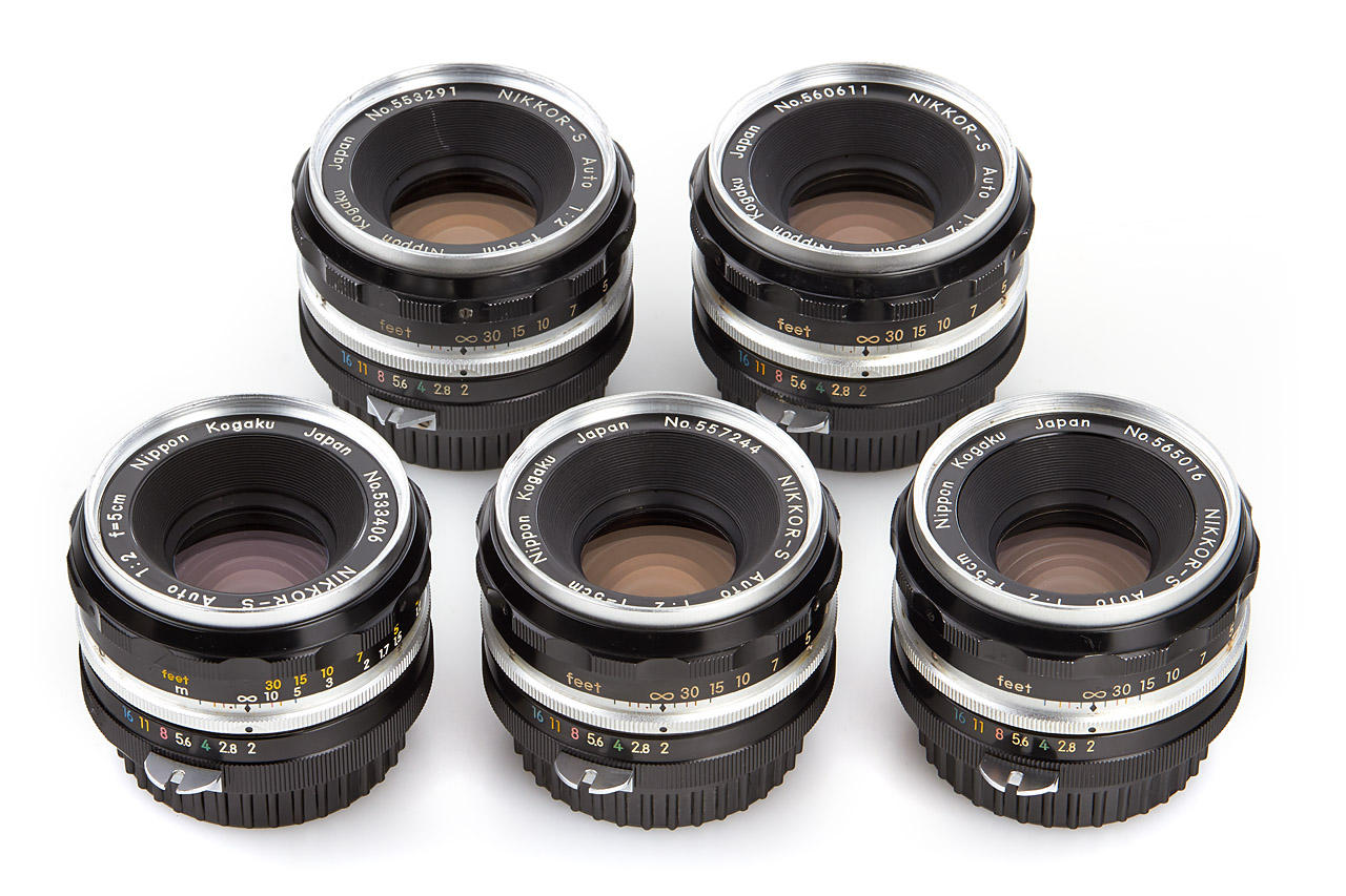 Nikon Nikkor-S Auto 2/5cm (various)