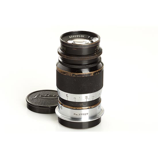 Elmar 4/9cm black/chrome 'Re.371127'