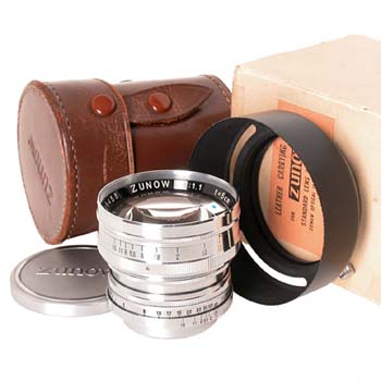 Teikoku Kogaku f.M39  1.1/5cm Zunow