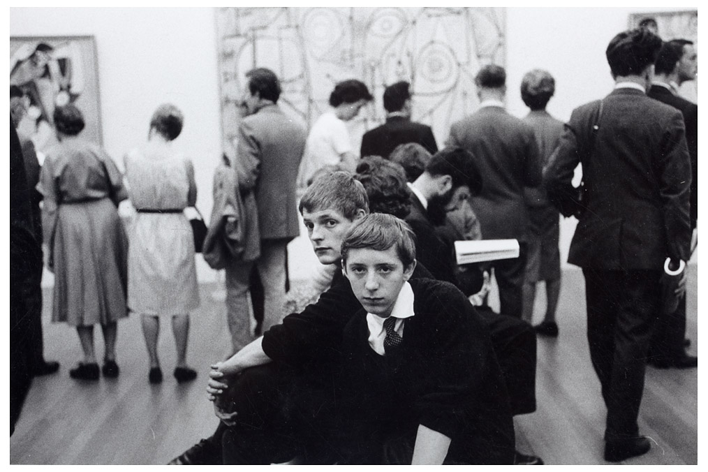 Museum visitors, Bruce Davidson (* 1933)