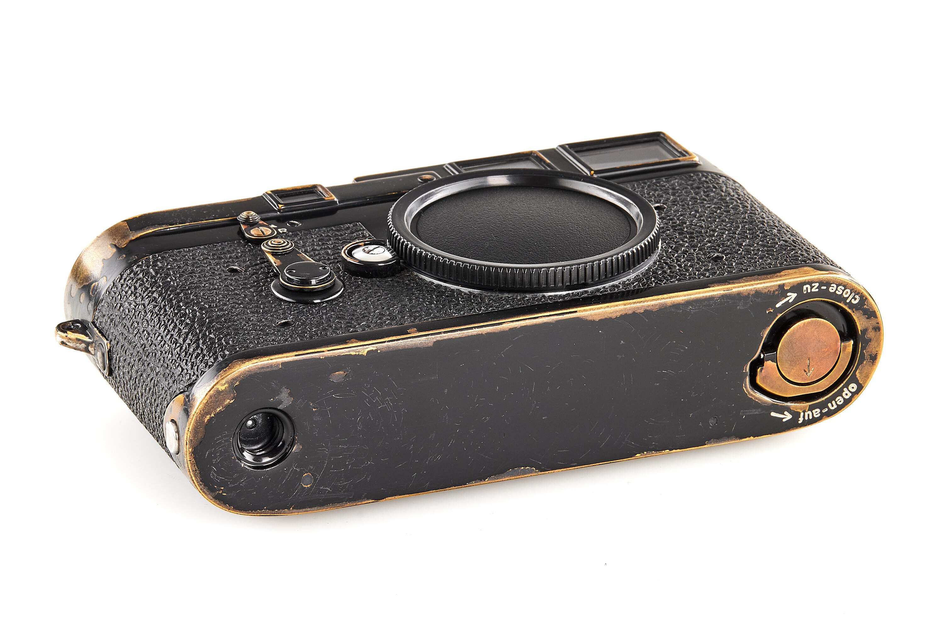 Leica M3 black repainted Dual Stroke *